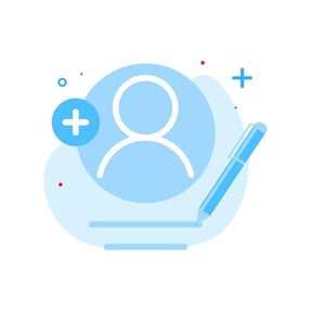 create-new-account-concept-illustration-flat-design-eps10-modern-graphic-element-for-landing-page-empty-state-ui-infographic-icon-vector