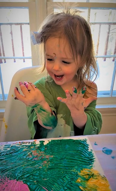 messy child